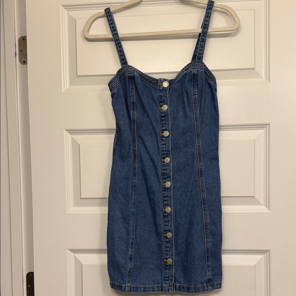 PacSun Blue Denim Dress